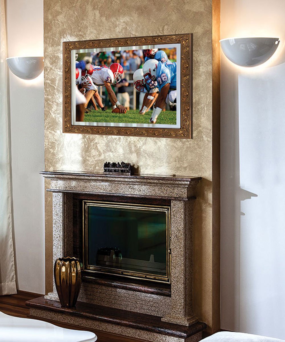 Stanford Lighted Mirror Tv Electric, Tv Mirror Picture Frames