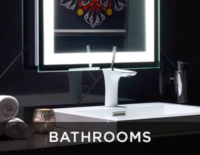 Electric Mirror salon and spa projects Bathrooms