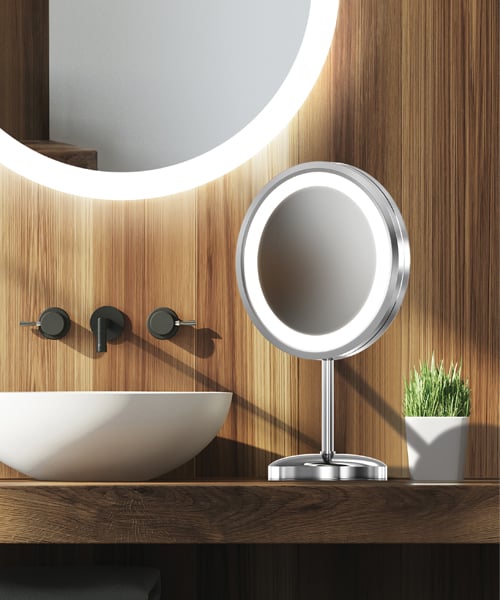 Blush LED Makeup Mirror | Electric Mirror | Lighting Company