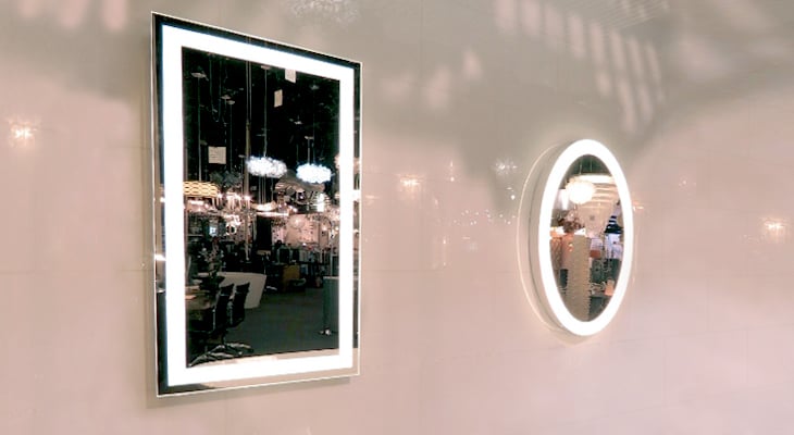 Integrity and Trinity Lighted Mirrors