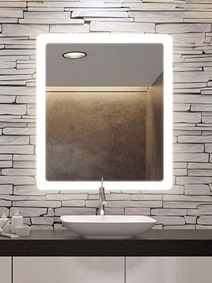The Eyla features gentle curves and radiant wall glow, for practical task lighting with subdued ambiance.