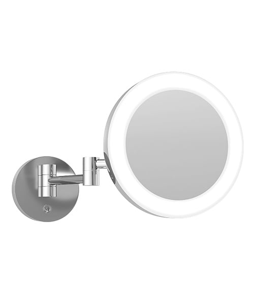 Glamour Led Makeup Mirror Electric, Lighted Make Up Mirror Wall Mount