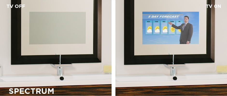 Electric Mirror Spectrum Mirror Technology Tv off and on