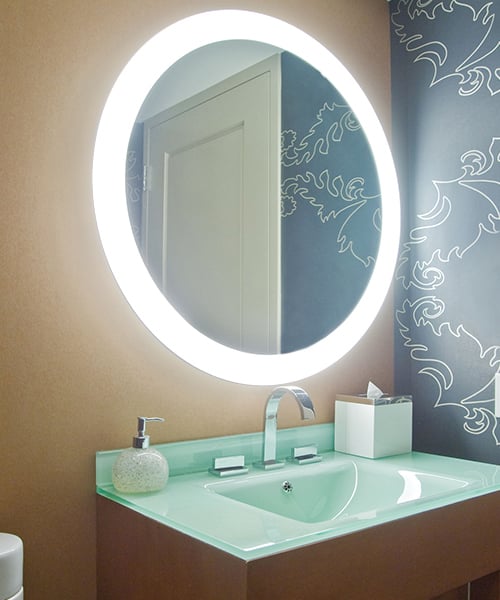 Trinity LED Lighted Mirror Product Page Image 1.2