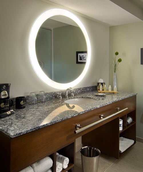 Trinity LED Lighted Mirror Product Page Image 3.2
