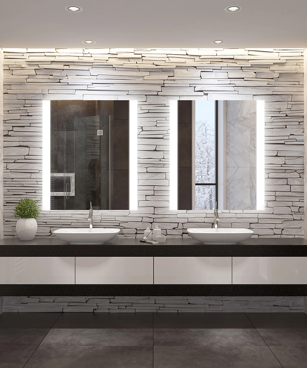 Novo with Wall Glow LED Lighted Mirror