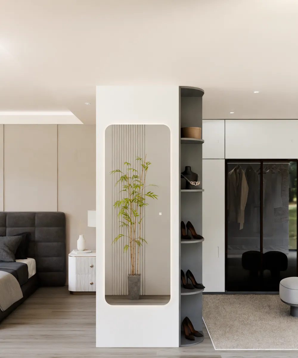 EM Essence Lighted Wardrobe Mirror